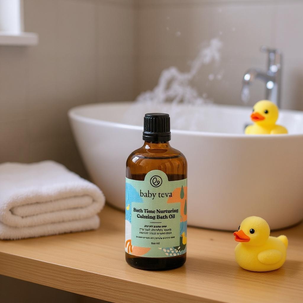 שמן אמבט לתינוק | שמן אמבט טבעי לתינוק | Bath Time